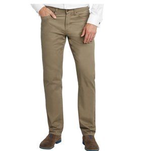 Men's 5 Pocket Brushed Cotton Twill Pants (Khaki)